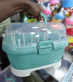 Baby Bottle Storage Container and Drying Rack