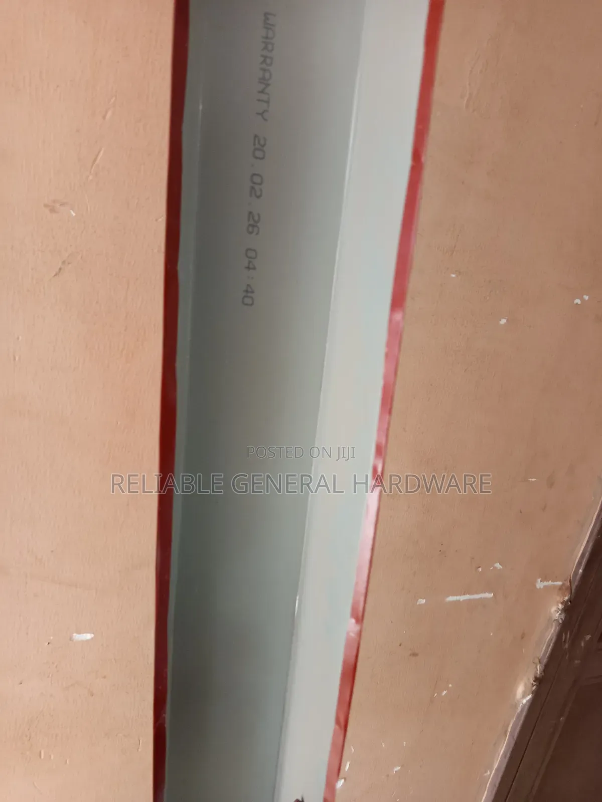 Water Gutters Metallic/ Engogo 3meter Red G.30
