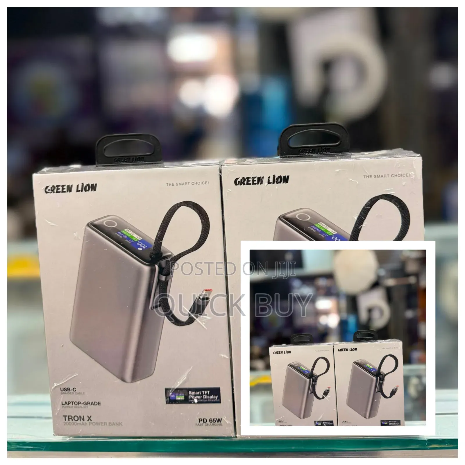 Tron X 20000mah Power Bank, Pd 65w Fast Charging