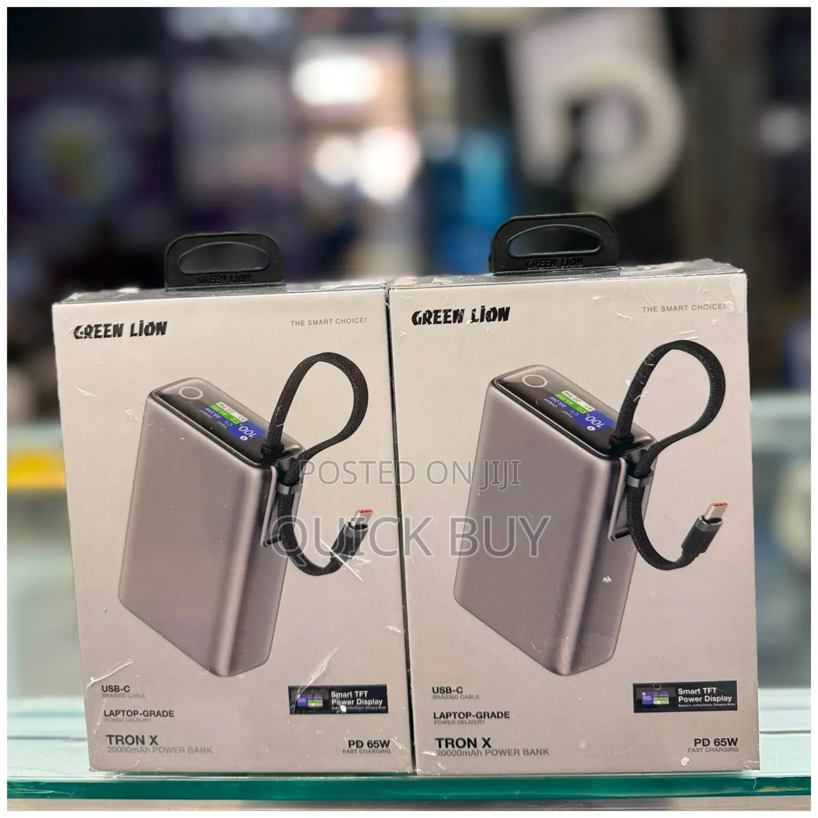 Tron X 20000mah Power Bank, Pd 65w Fast Charging