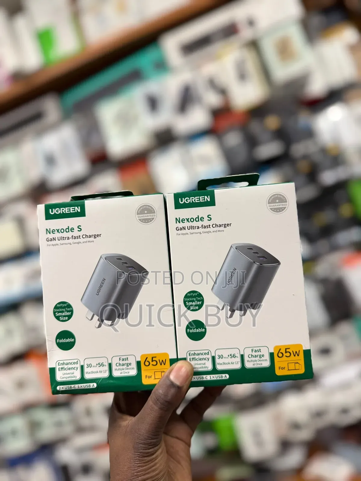 Ugreen Nexode S 3 Port Gan Fast Charger