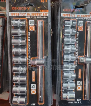 Dekecr-v Brand 10-Piece 1/2-Inch Drive Socket Set
