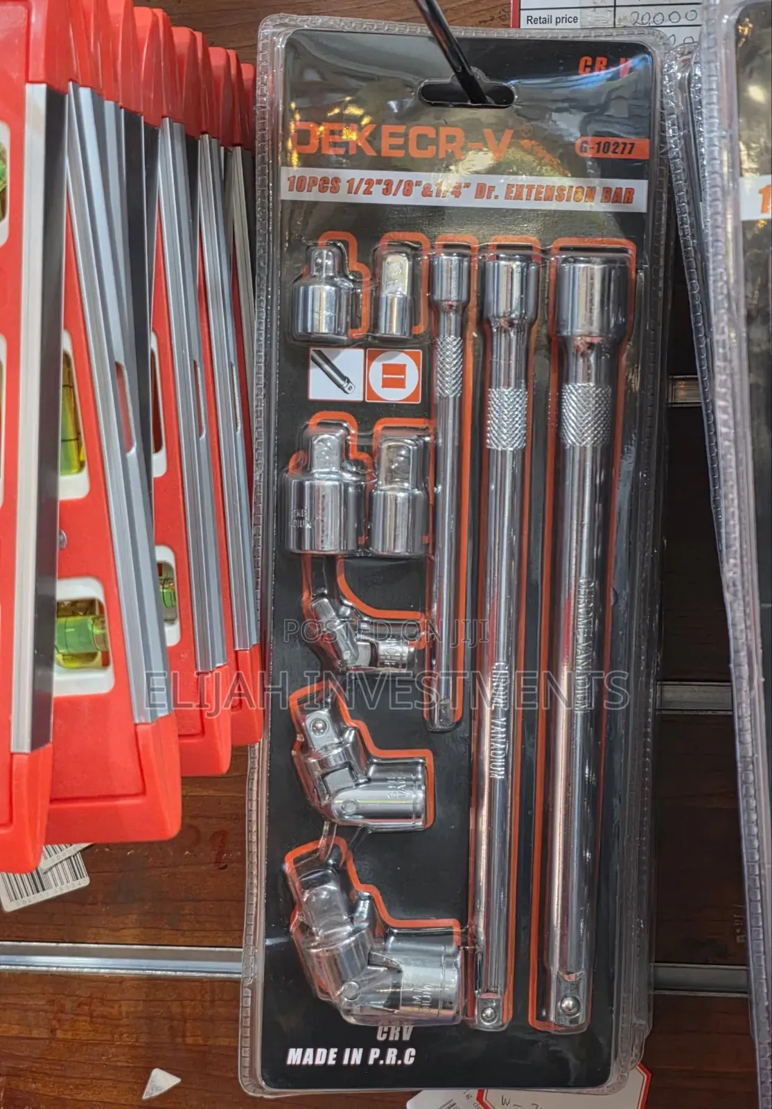 10-Piece Socket Accessory Extension Set