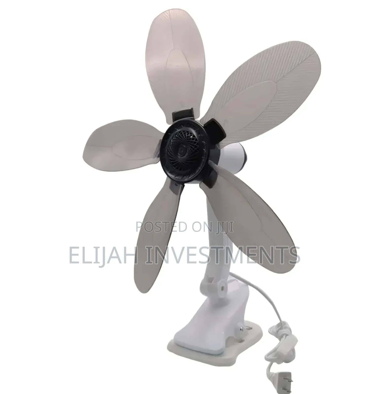 Portable 5 Leaves Home Electric Clip Fan