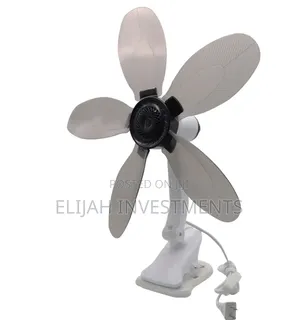 Portable 5 Leaves Home Electric Clip Fan