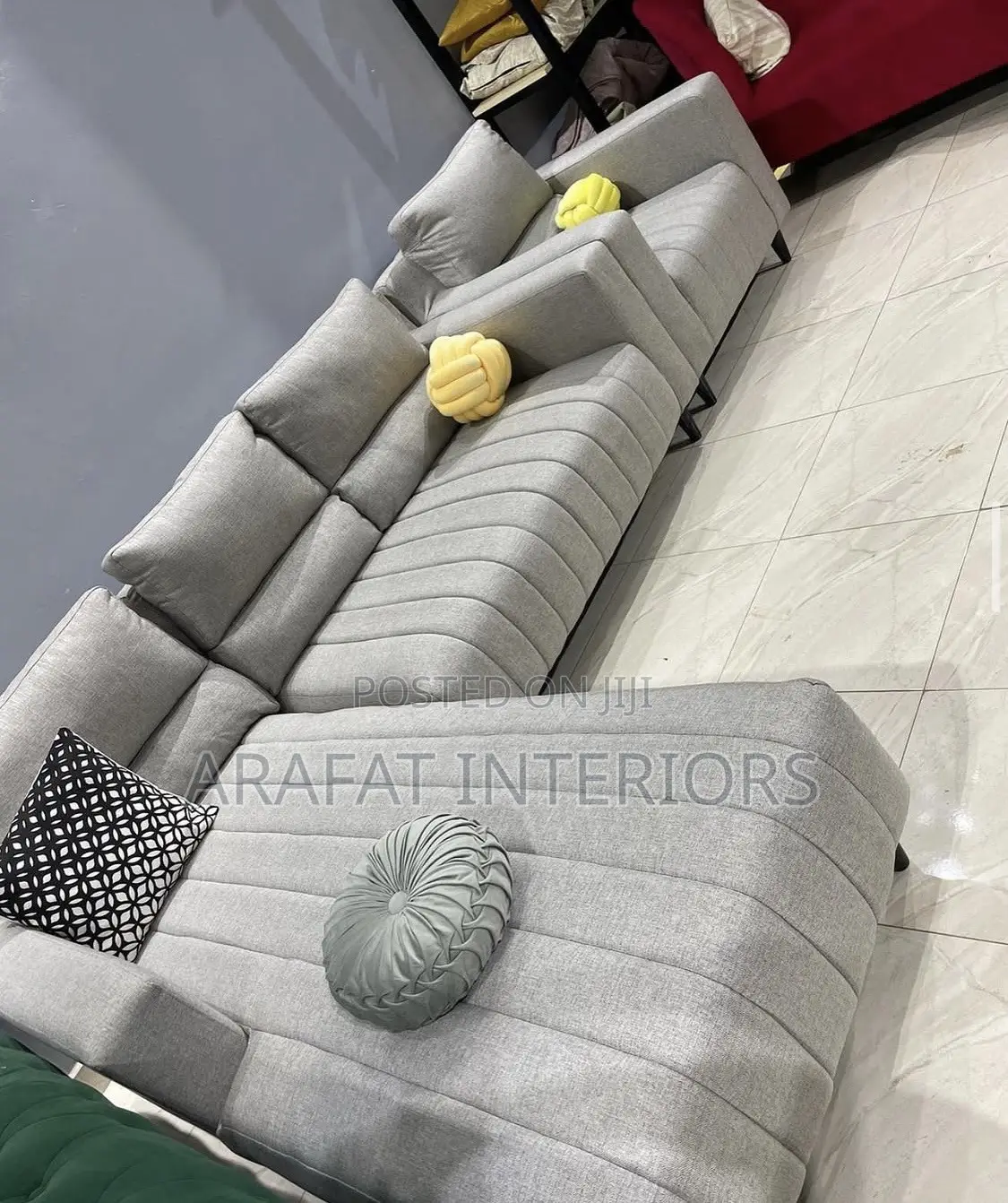 Our Luxurious L-Shaped Sectional Sofa
