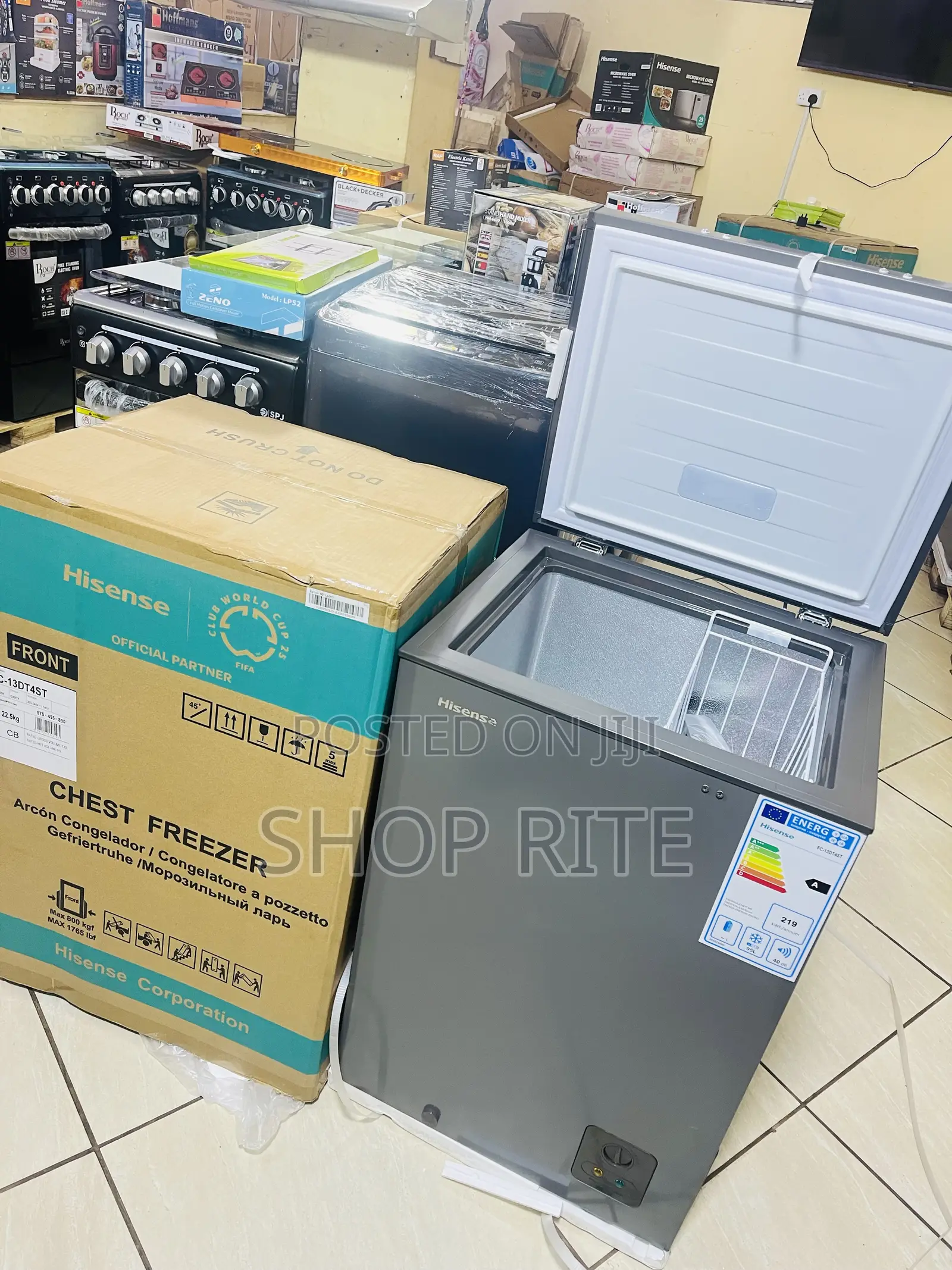 Hisense 130 Liters Chest Freezer Auto Switch Off