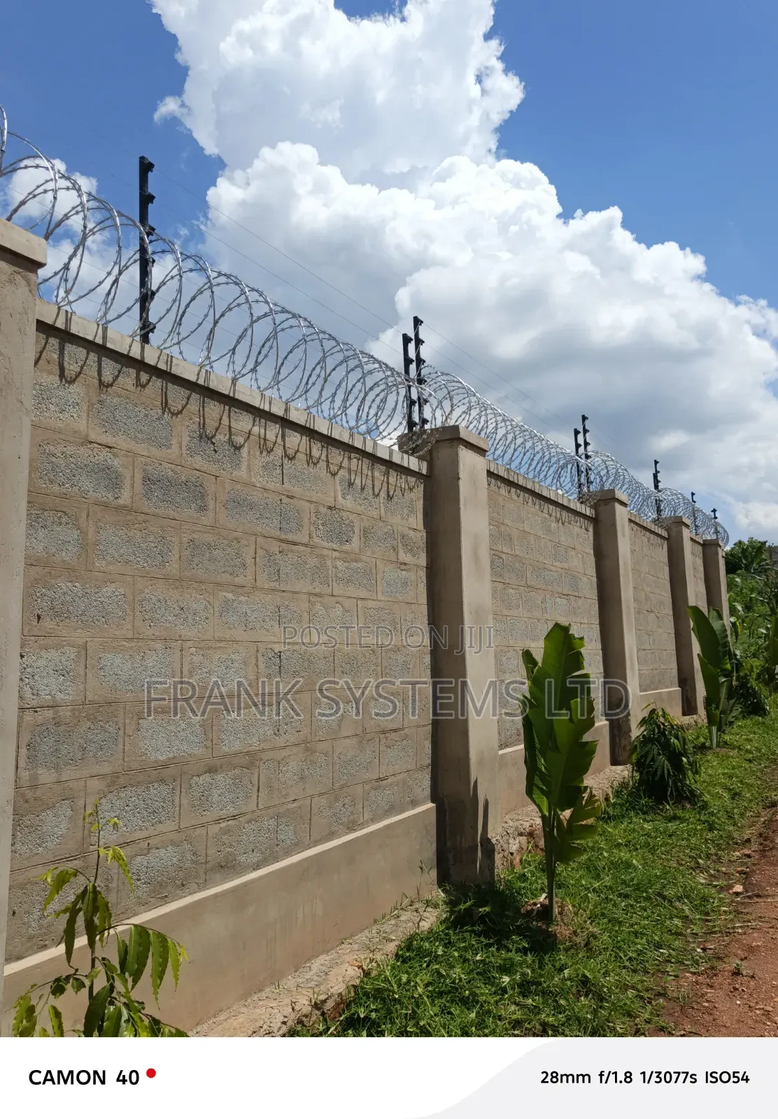 Electric Fence Installation in an Estate