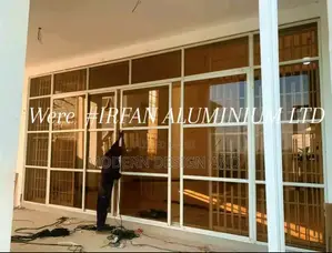 Aluminium Door 10ft by 10ft Installation