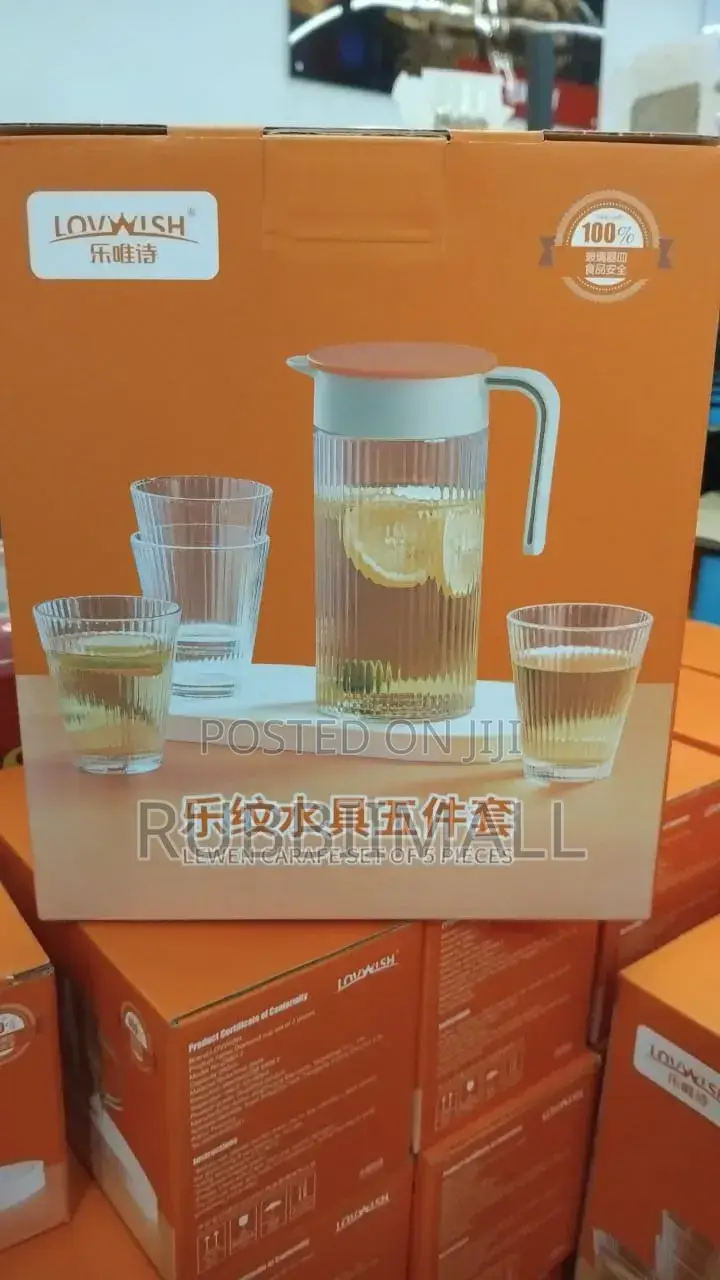 Drinking Jug Set 5pcs
