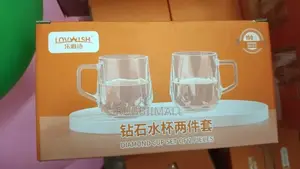 Diamond Cup Set ~ 2pcs