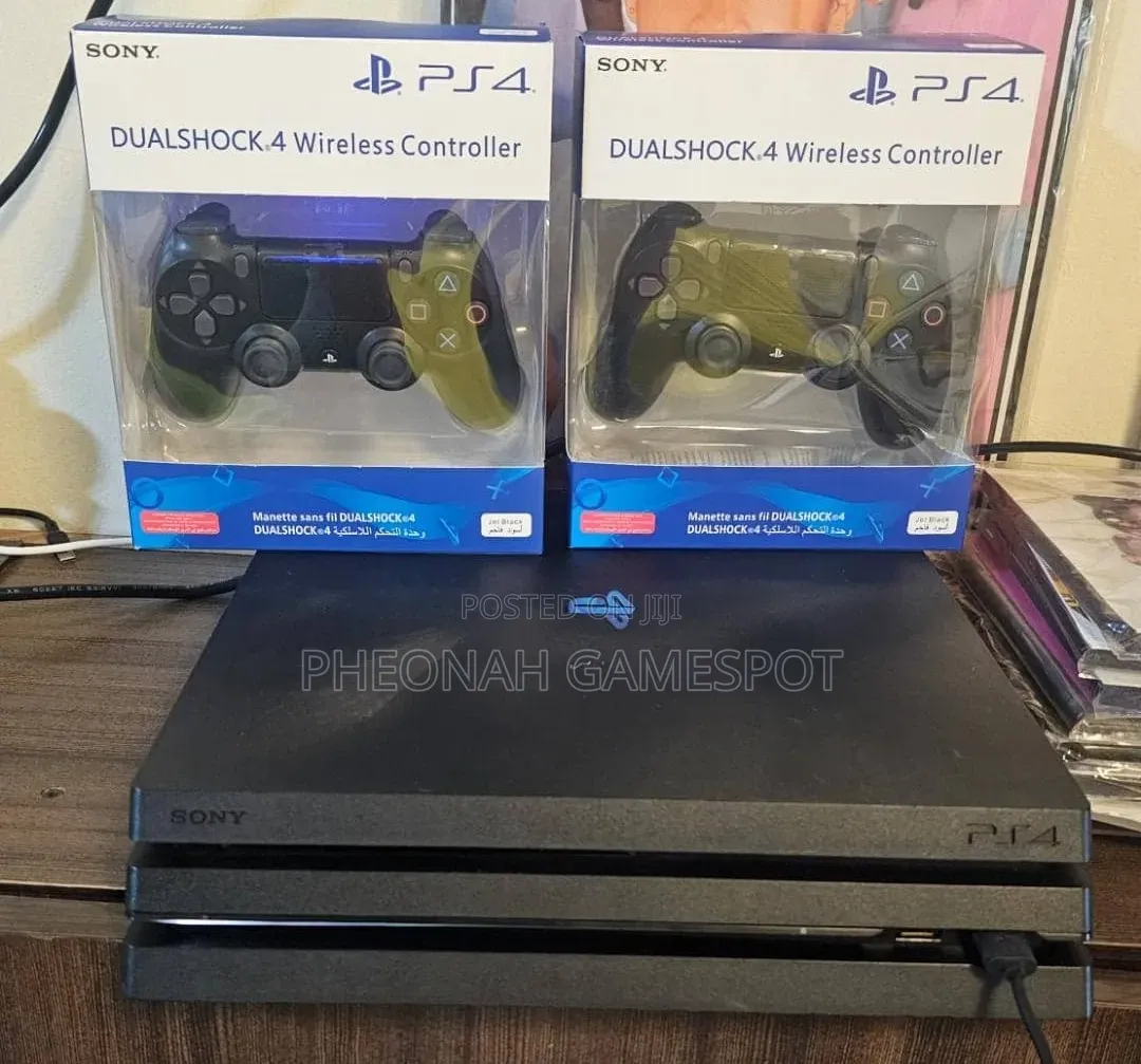 Playstation. Ps4 Pro + 2 Pads + 32 Games. Your Proggie Is Fully Sorted