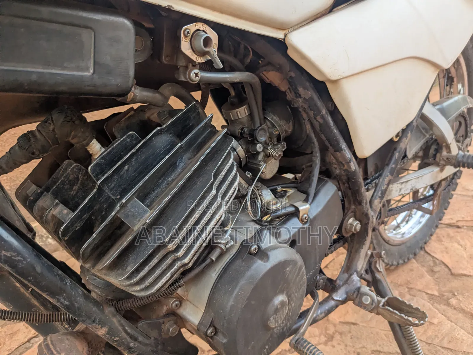 Yamaha DT125 1998 White