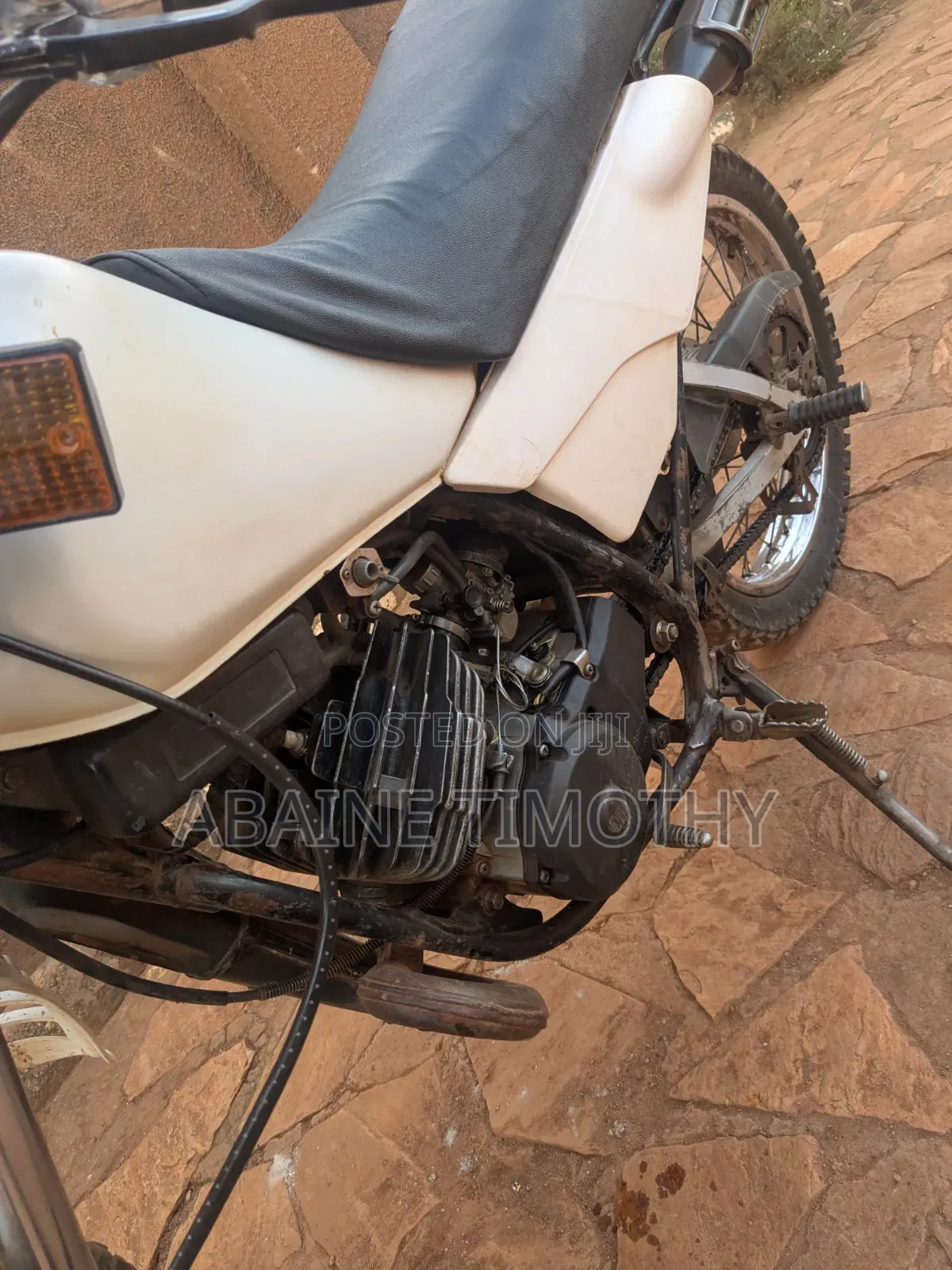 Yamaha DT125 1998 White