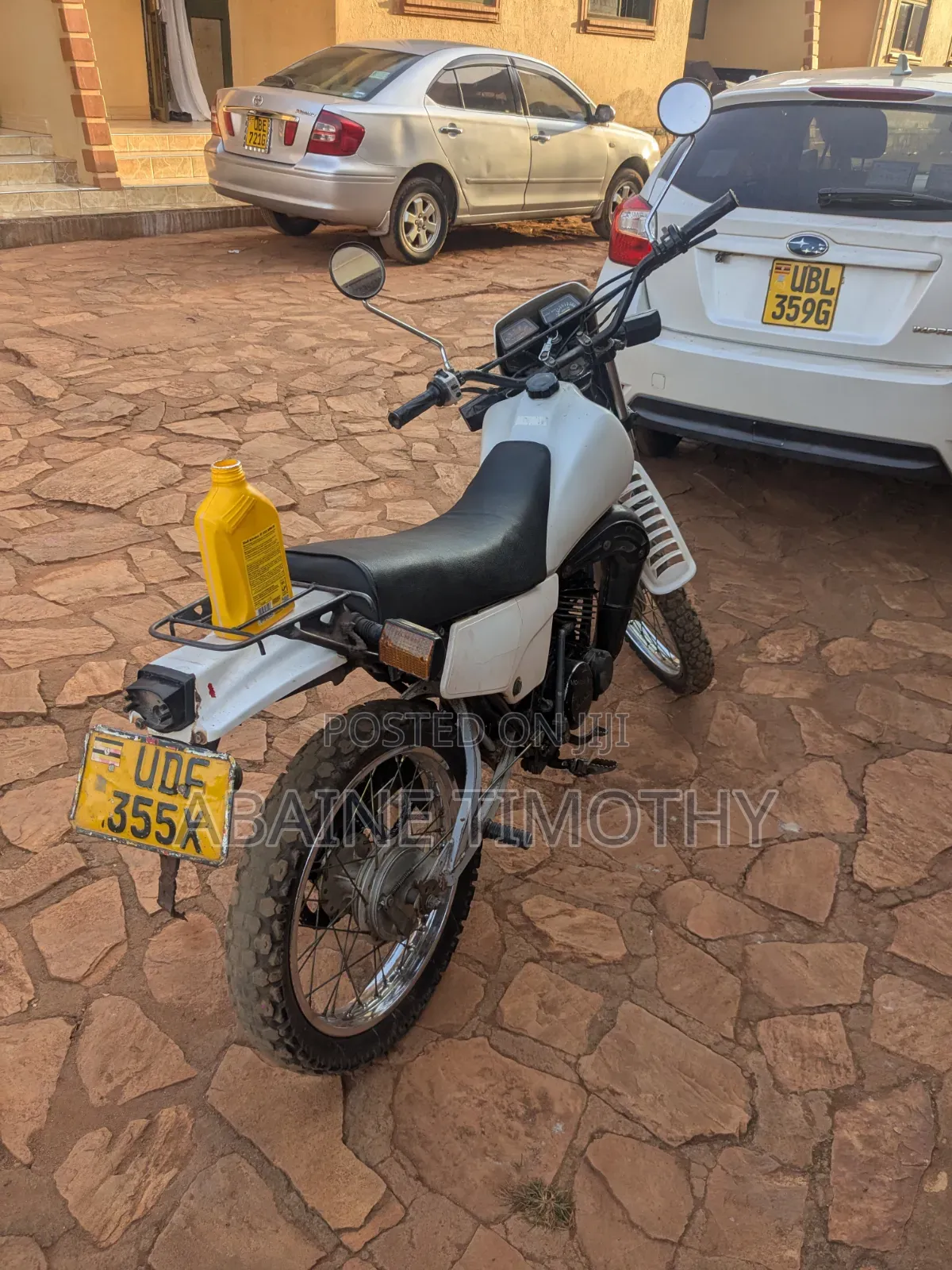 Yamaha DT125 1998 White