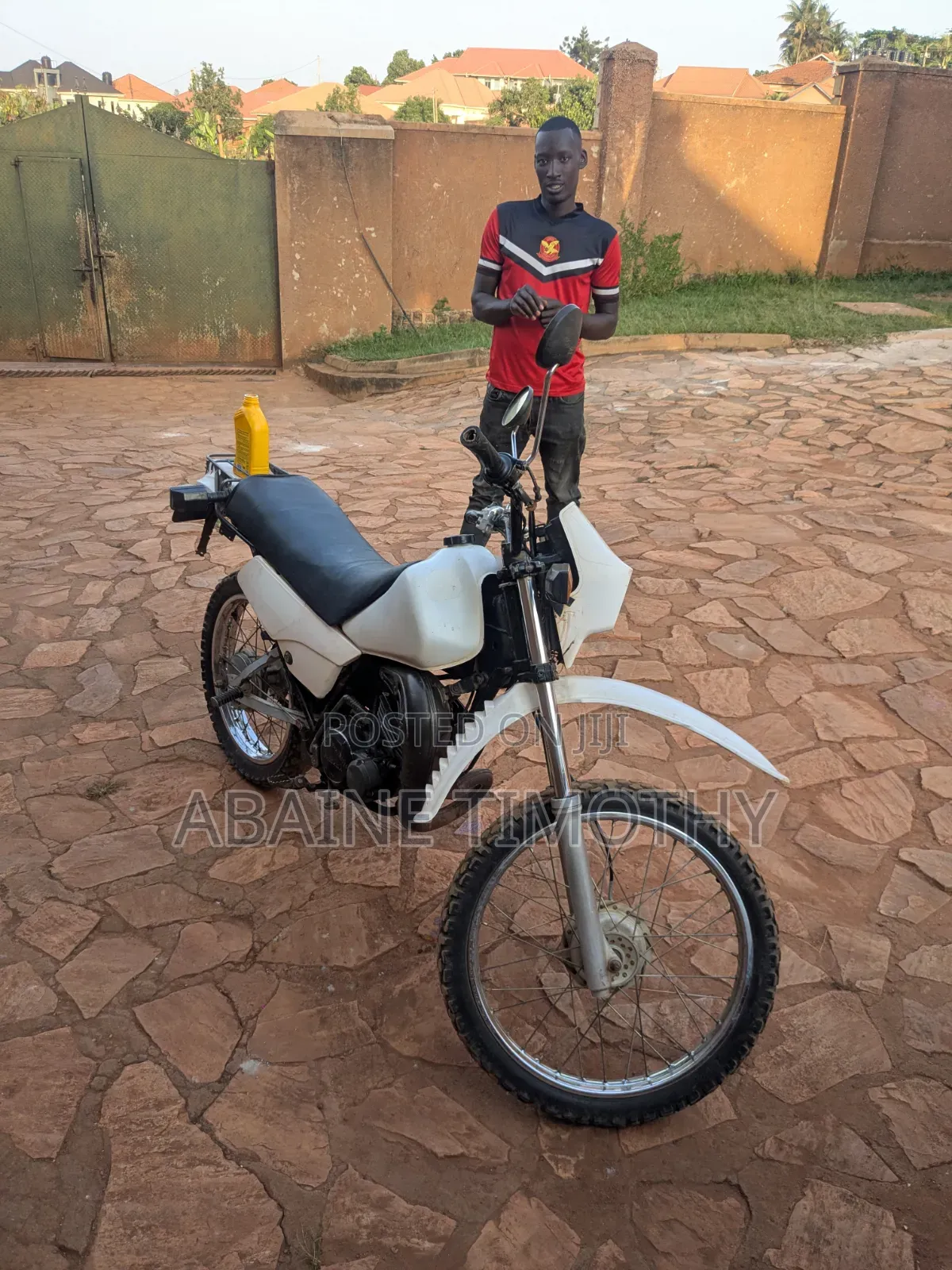Yamaha DT125 1998 White