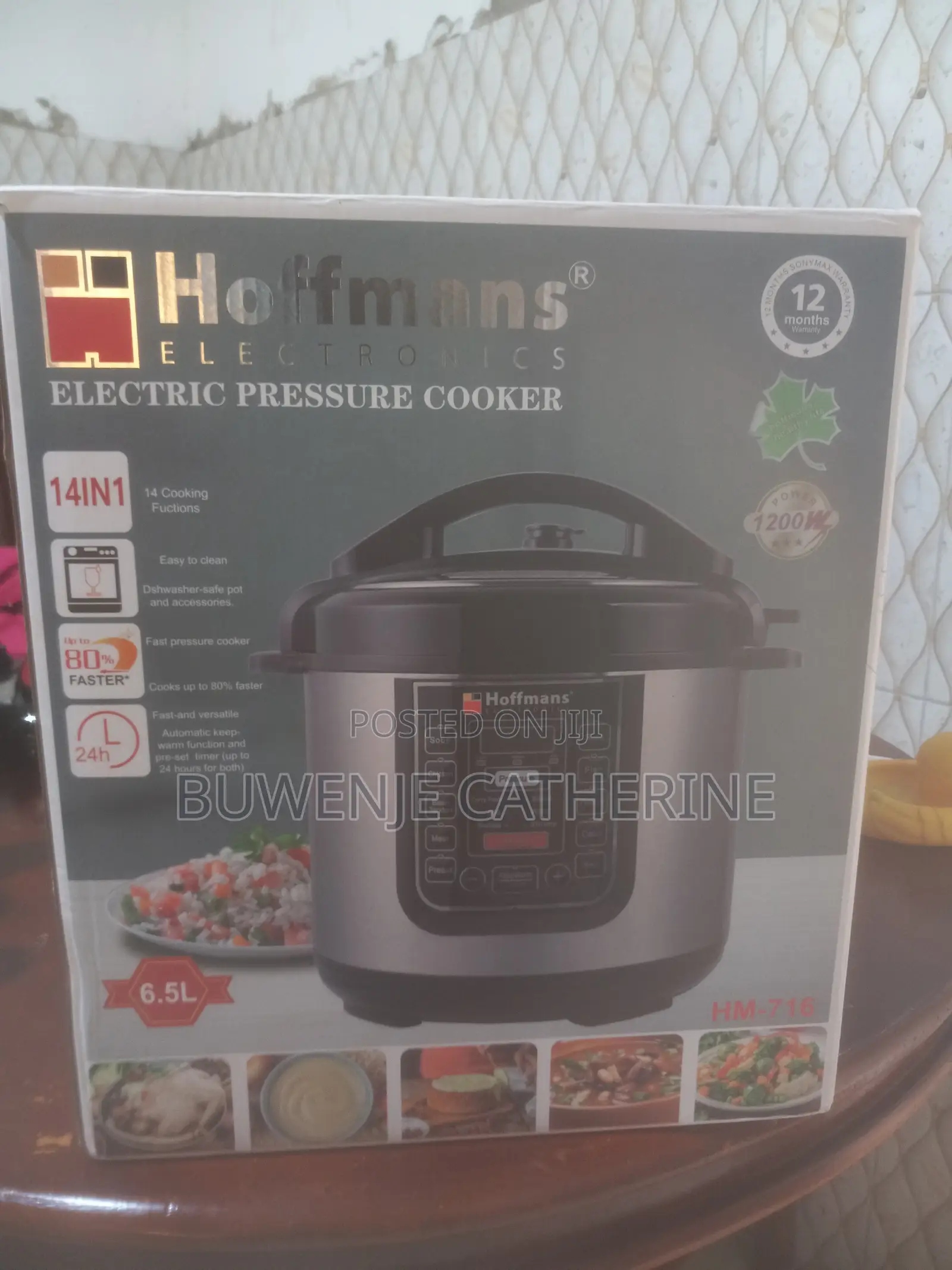 Hoffmans Electric Pressure Cooker