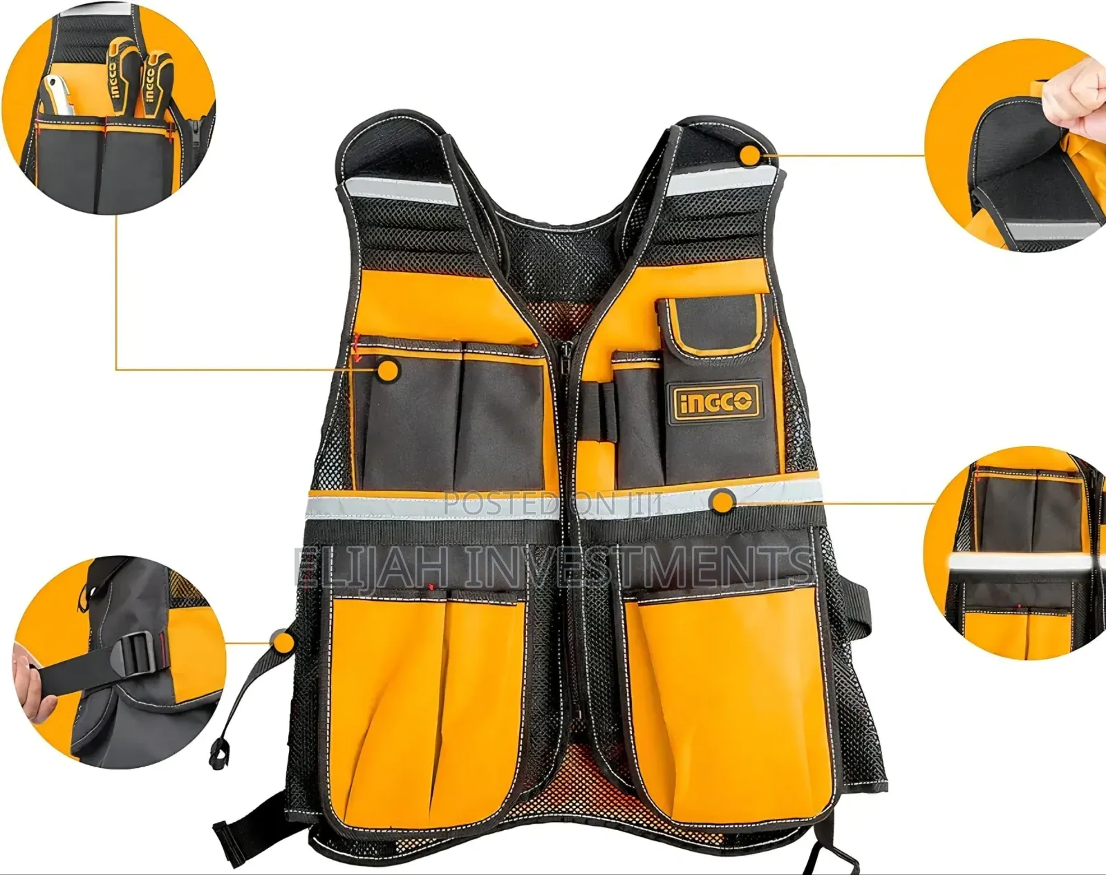 Ingco Professional Tool Kit Vest