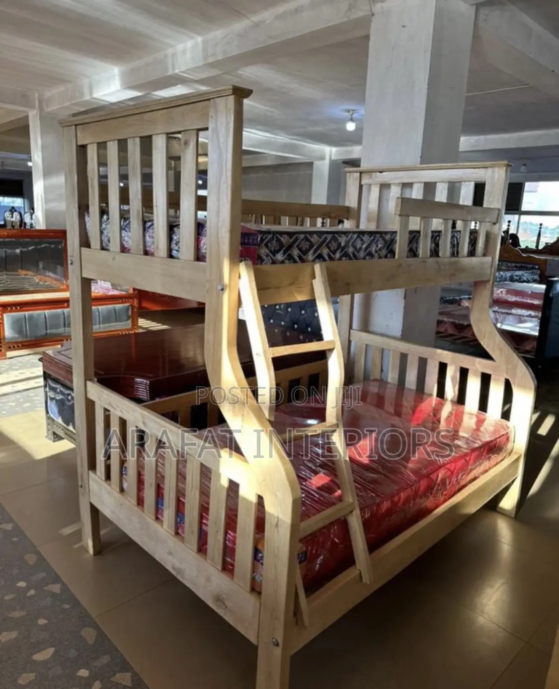 Bunk Bed! Perfect for Kids Rooms, Hostels, or Space-Saving Family.