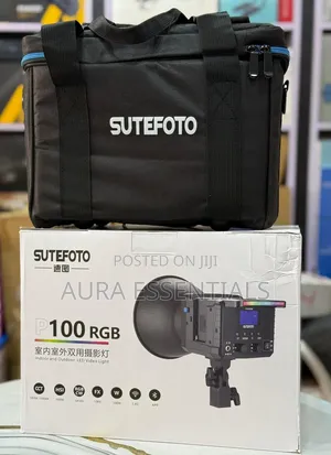 Sutefoto P100 Rgb Rechargeable Video Light