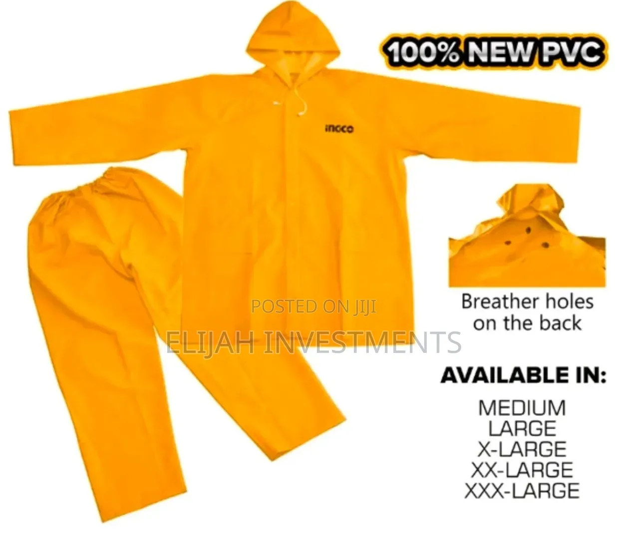 Ingco Rain Coat Suit Set + Pants