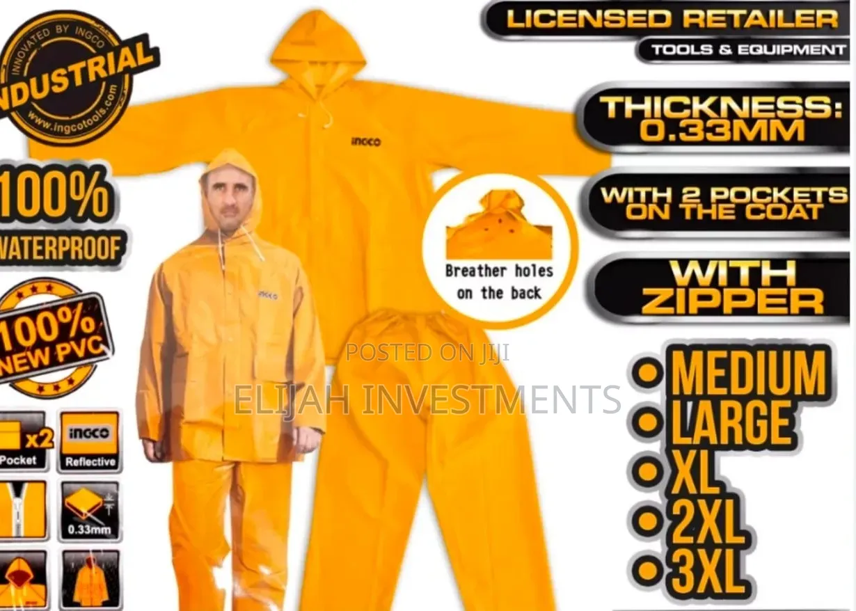 Ingco Rain Coat Suit Set + Pants
