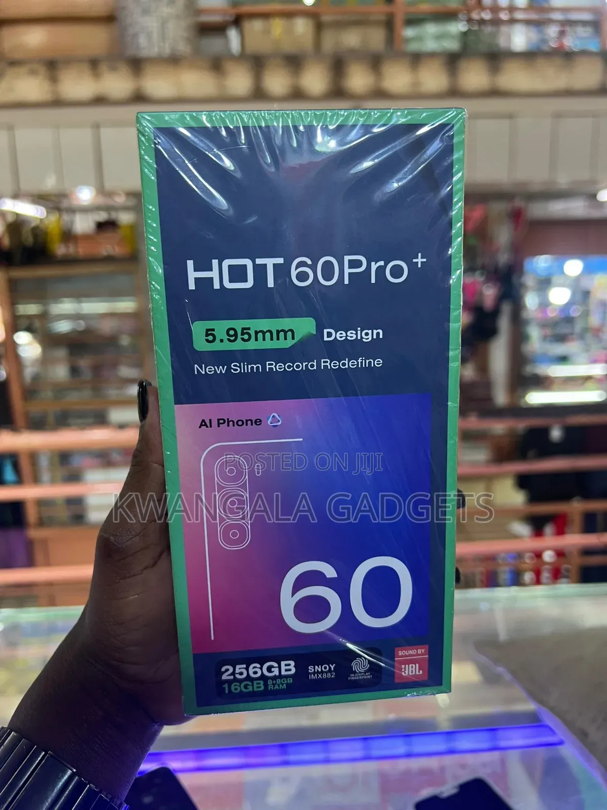 New Infinix Hot 60 Pro+ 256 GB Black