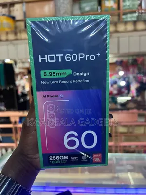 New Infinix Hot 60 Pro+ 256 GB Black