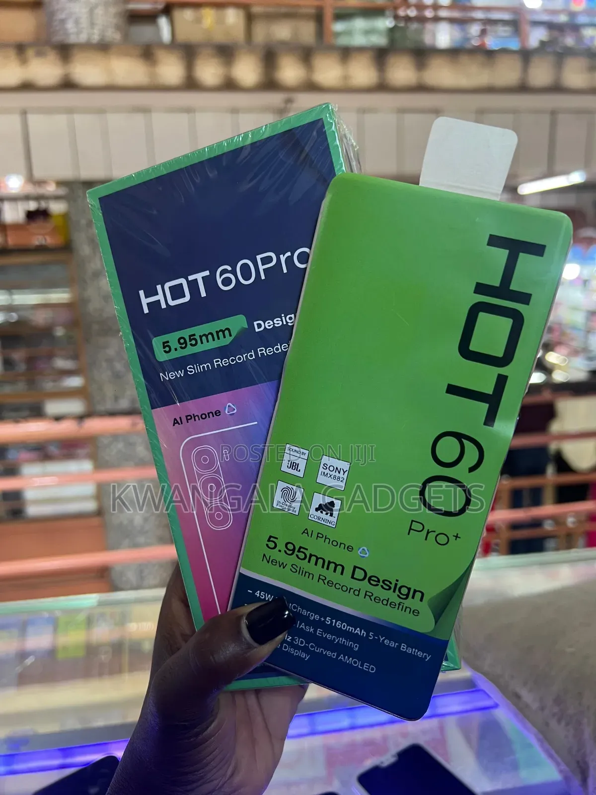 New Infinix Hot 60 Pro+ 256 GB Black