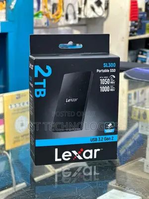 Lexar Sl300 Portable Ssd With 2tb / External Disk