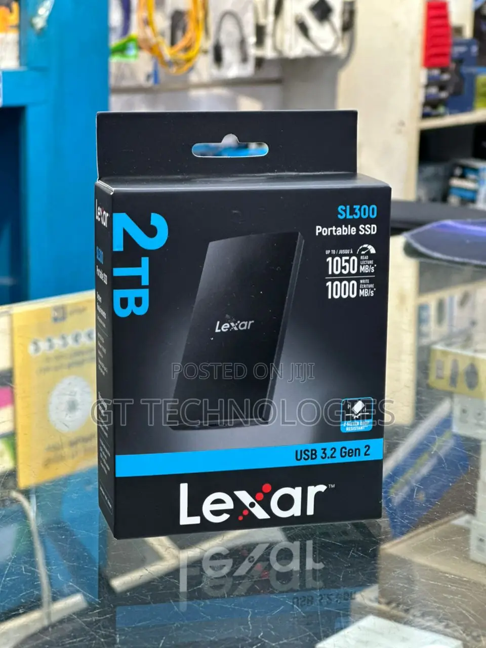 Lexar Sl300 Portable Ssd With 2tb / External Disk