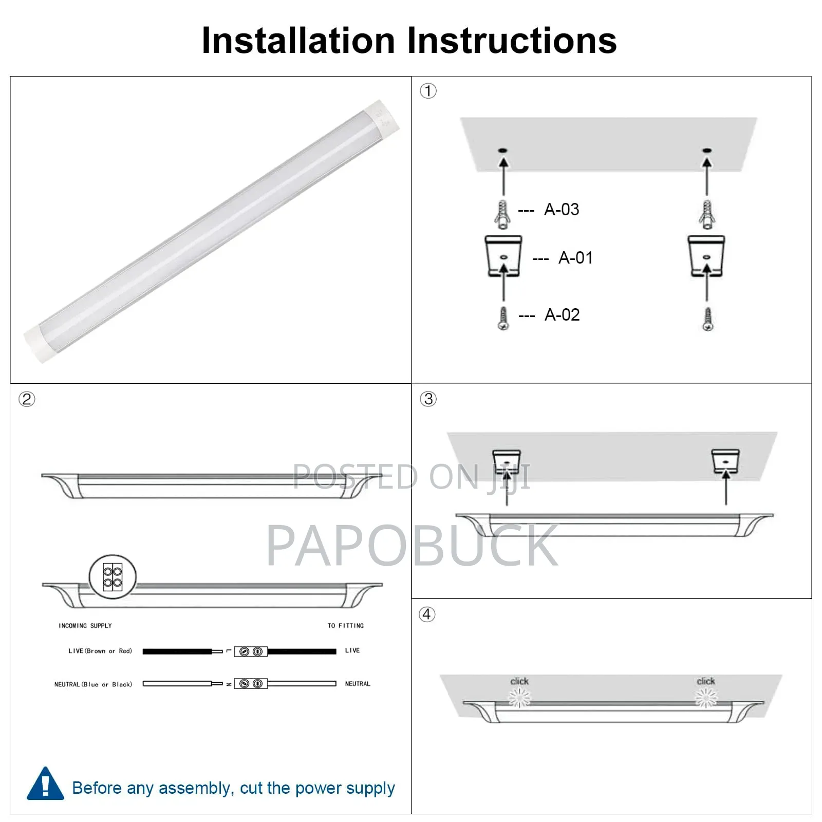 T8 Led Tube Lights Used for Residential and Commercial Lighting