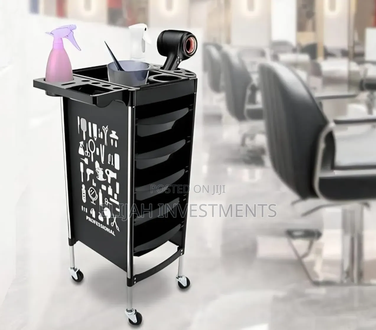 Hair Salon Rolling Trolley