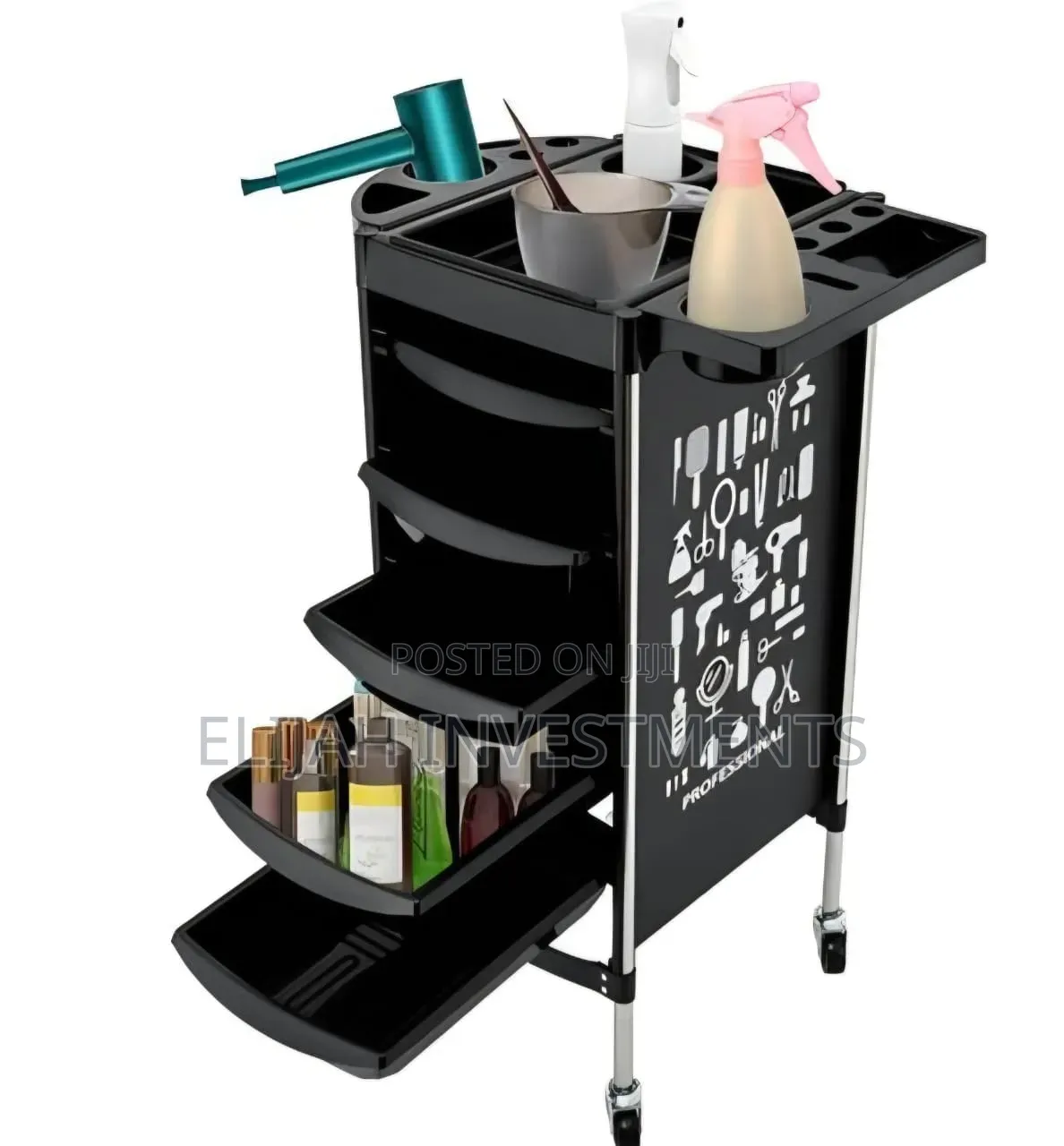Hair Salon Rolling Trolley