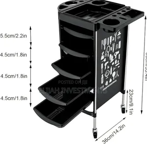Hair Salon Rolling Trolley
