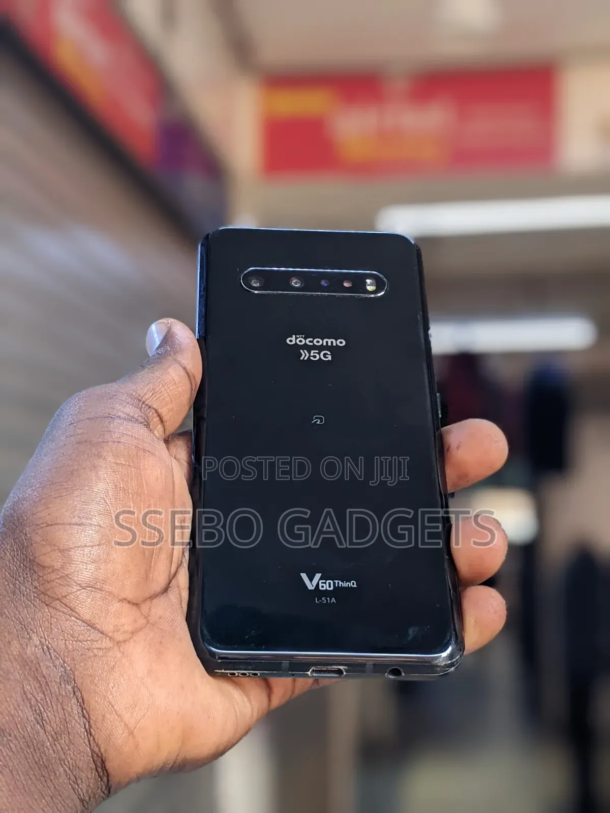LG V60 ThinQ 5G 128 GB Black