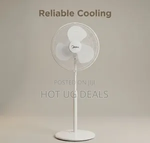 Midea 16 Inch Floor Stand Fan Fs40-19m-White