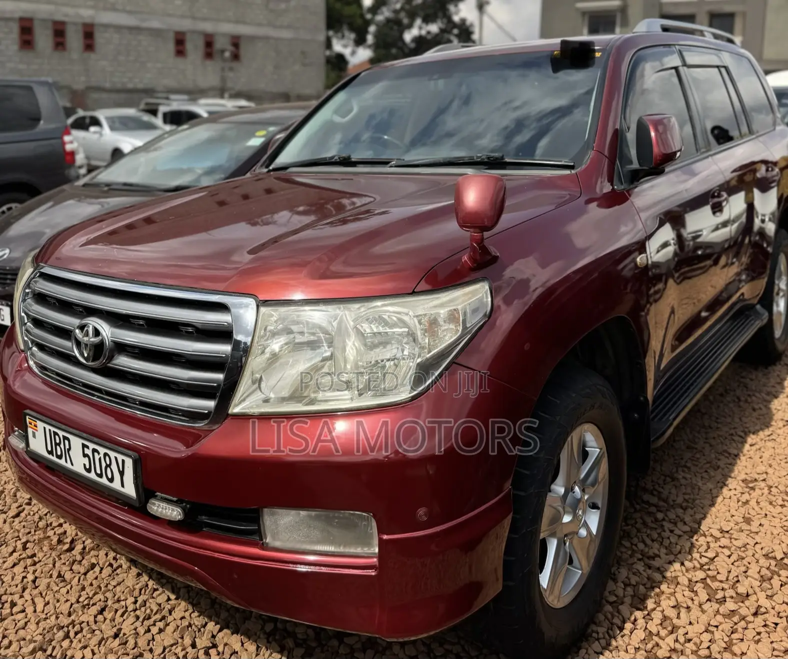 Toyota Land Cruiser Prado 2009 Red