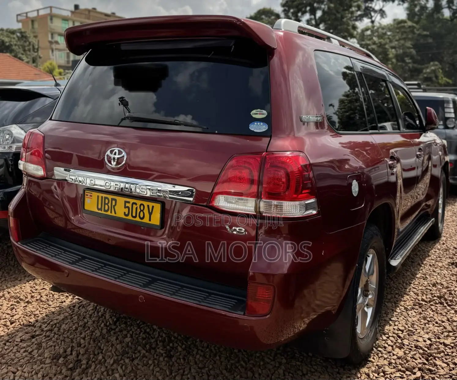 Toyota Land Cruiser Prado 2009 Red