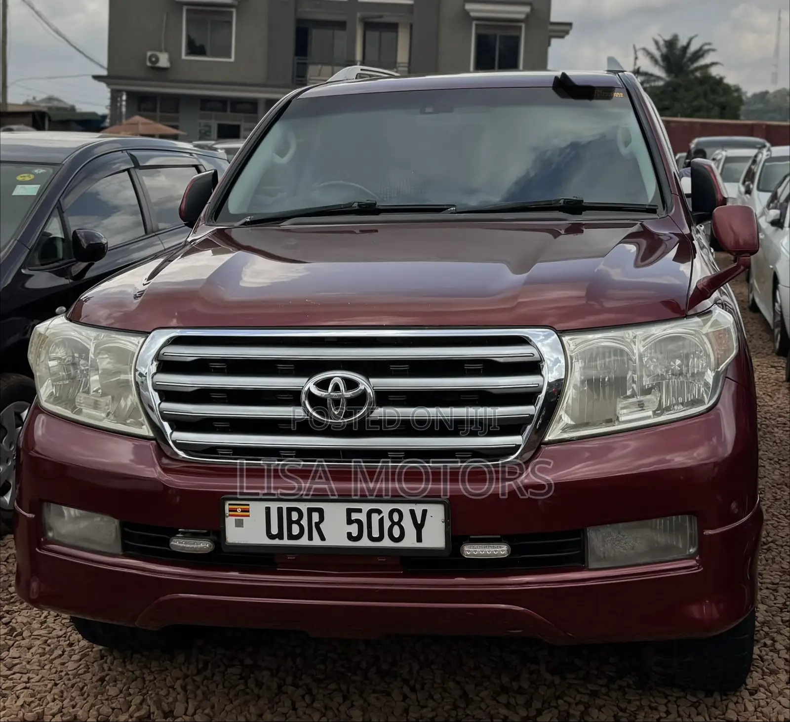 Toyota Land Cruiser Prado 2009 Red