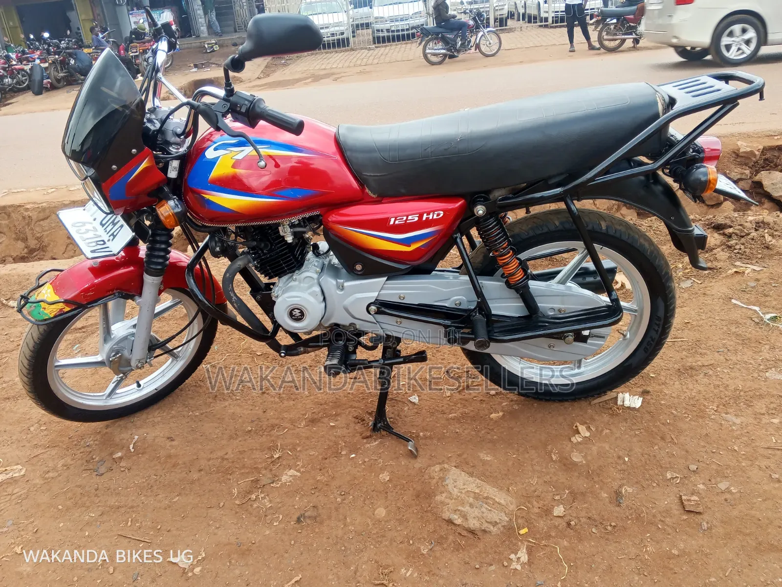 Bajaj Boxer 125 2025 Red