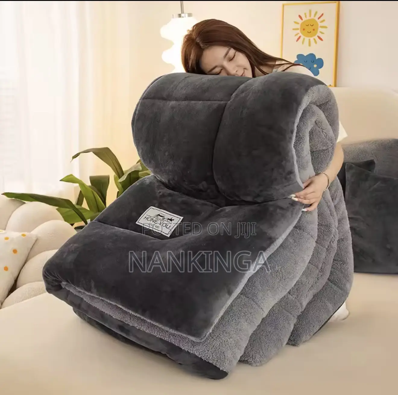 Grey Woolen Duvets(5x6)