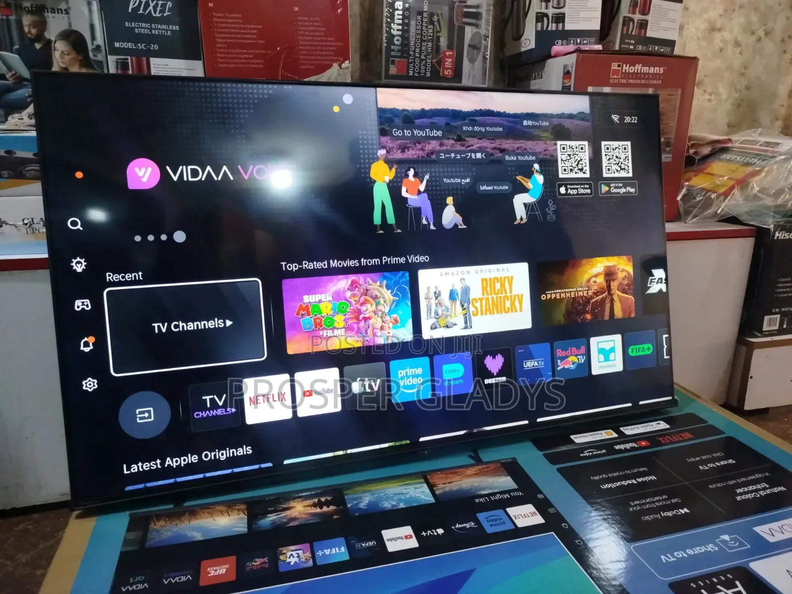 50 Hisense Smart Uhd Digital Flat Screen Flameless