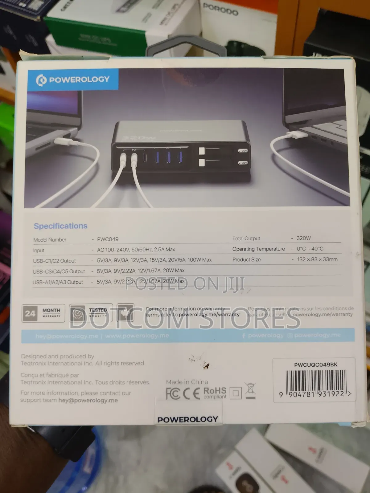 Powerology Univo Charging Station Pd 100w