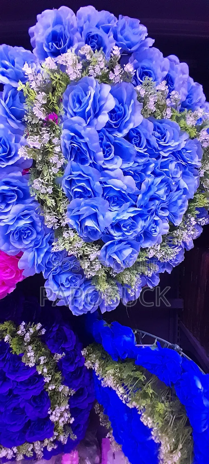 Vibrant Artificial Floral Arrangement Flower Banquet