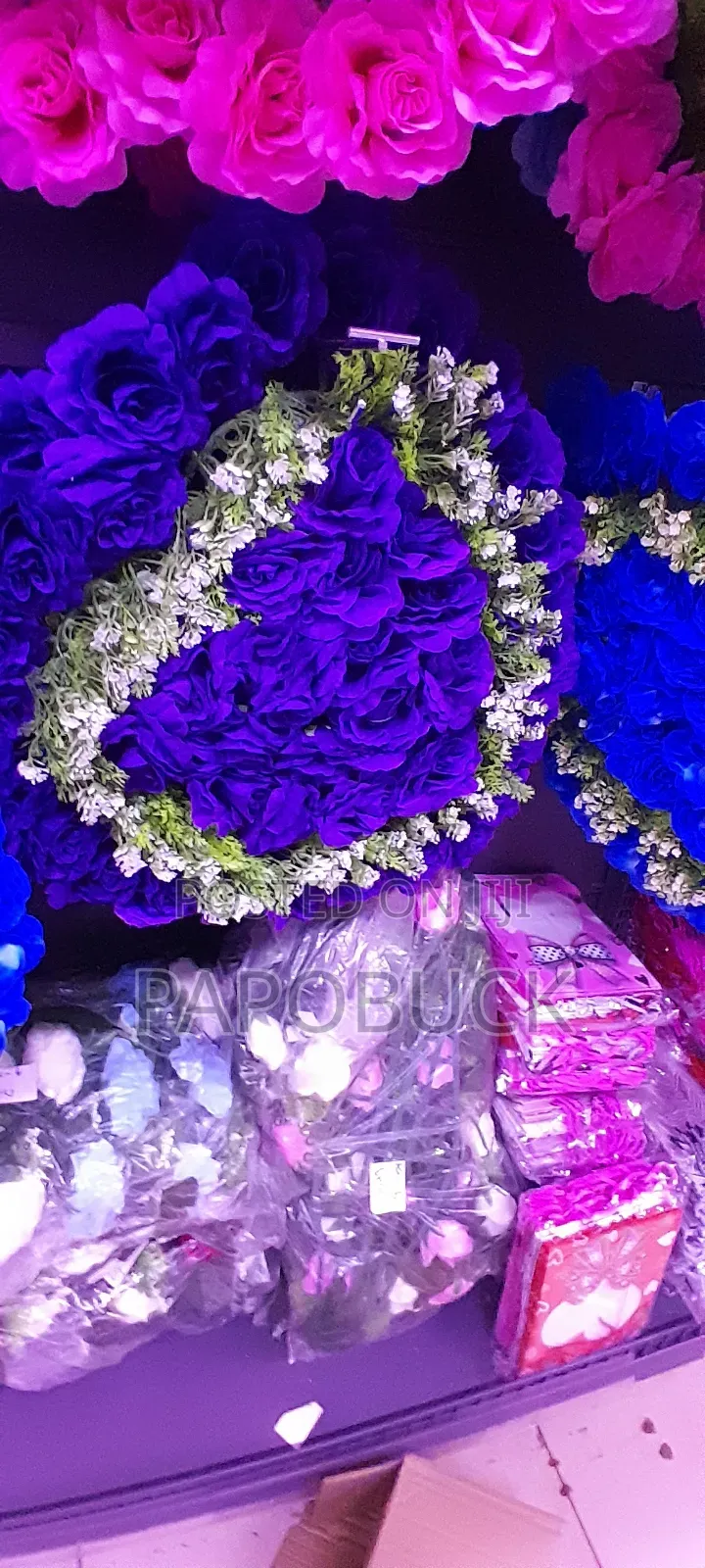 Vibrant Artificial Floral Arrangement Flower Banquet