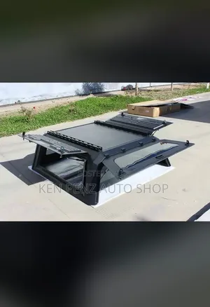 Pickup Metal and Glass Steel Canopy
