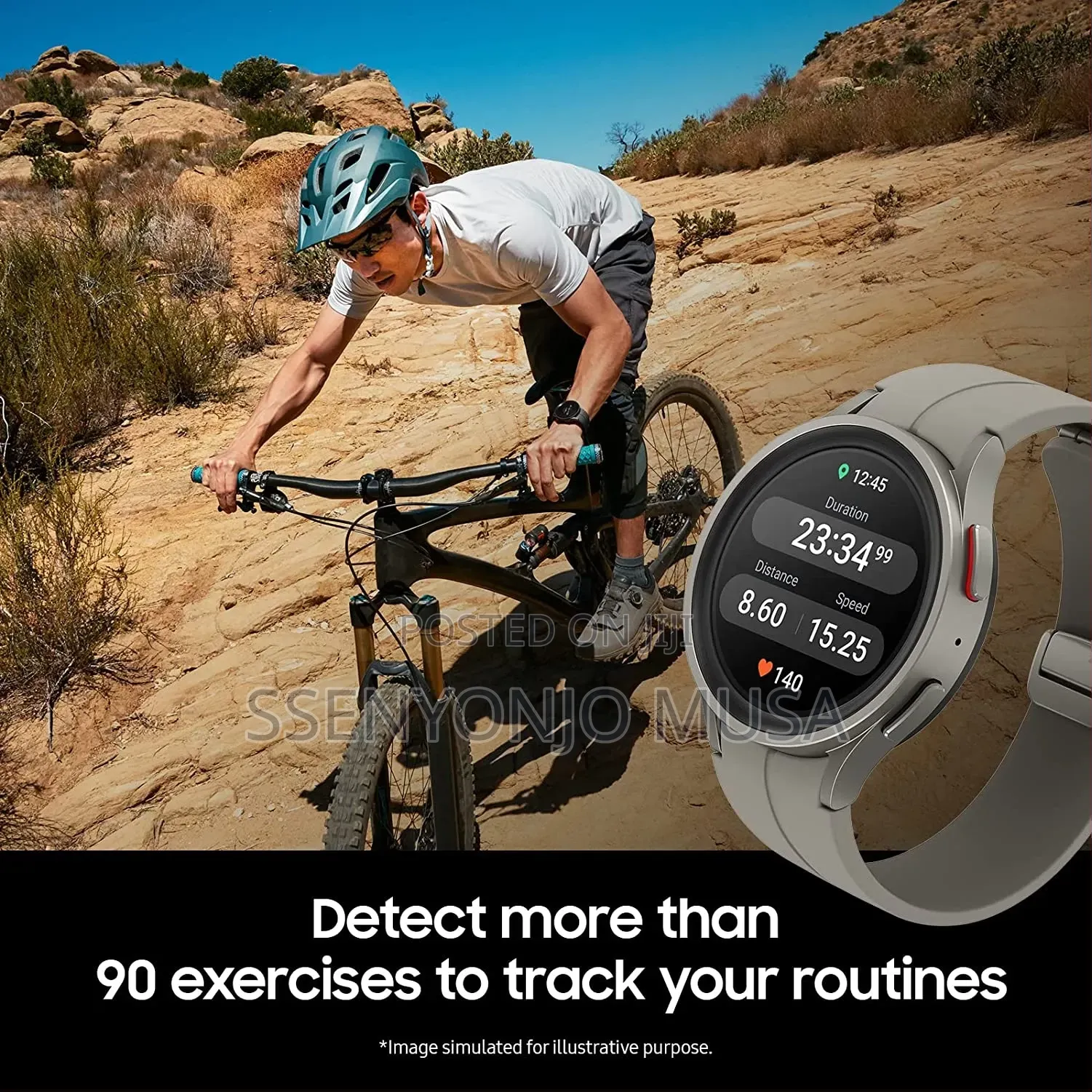 Samsung Galaxy Watch 5 Pro 45mm Bluetooth Smartwatch