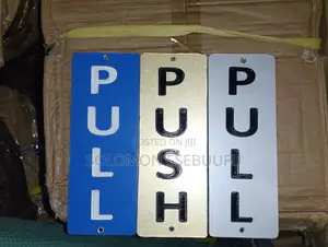 Push And Pull Plates