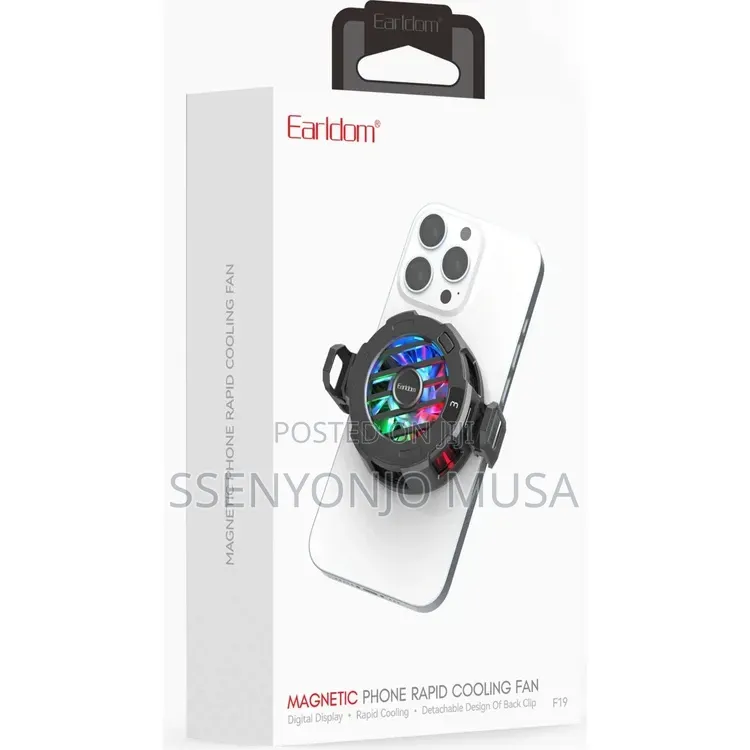 Earldom Et-F19 Magnetic Phone Cooling Fan